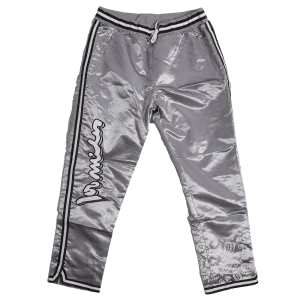 100 Mile Grey Satin Pants