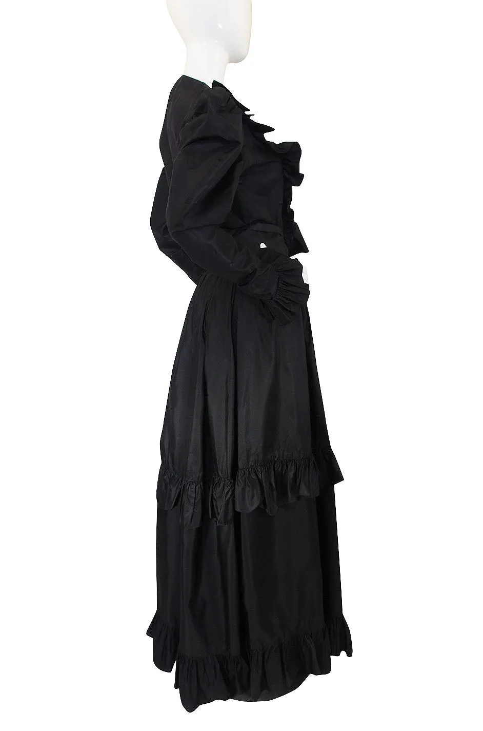 1978 Important Silk Taffeta Yves Saint Laurent Set