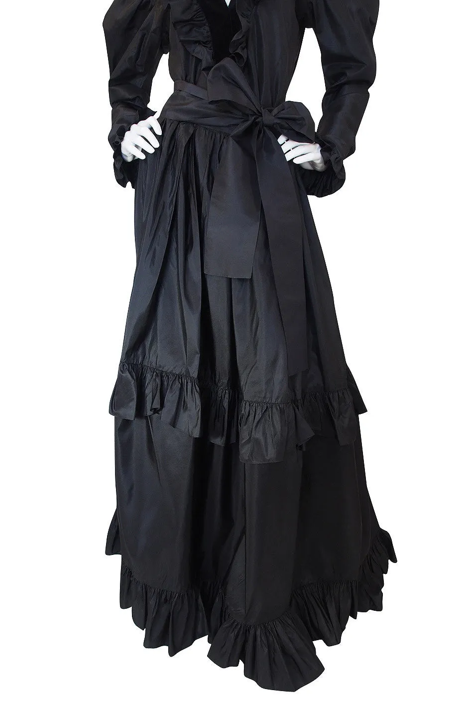 1978 Important Silk Taffeta Yves Saint Laurent Set