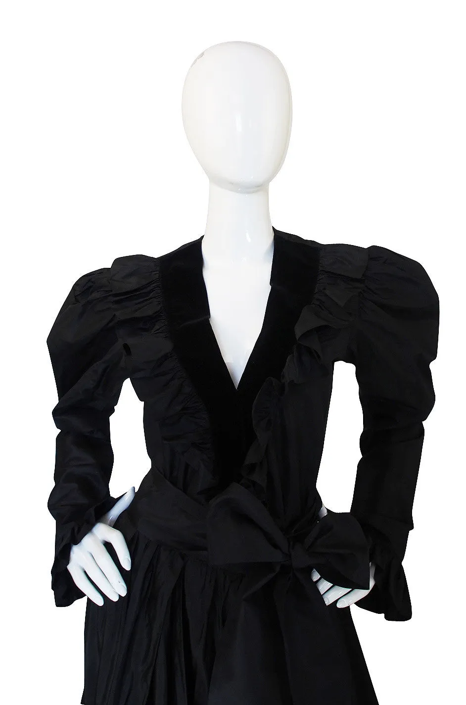 1978 Important Silk Taffeta Yves Saint Laurent Set