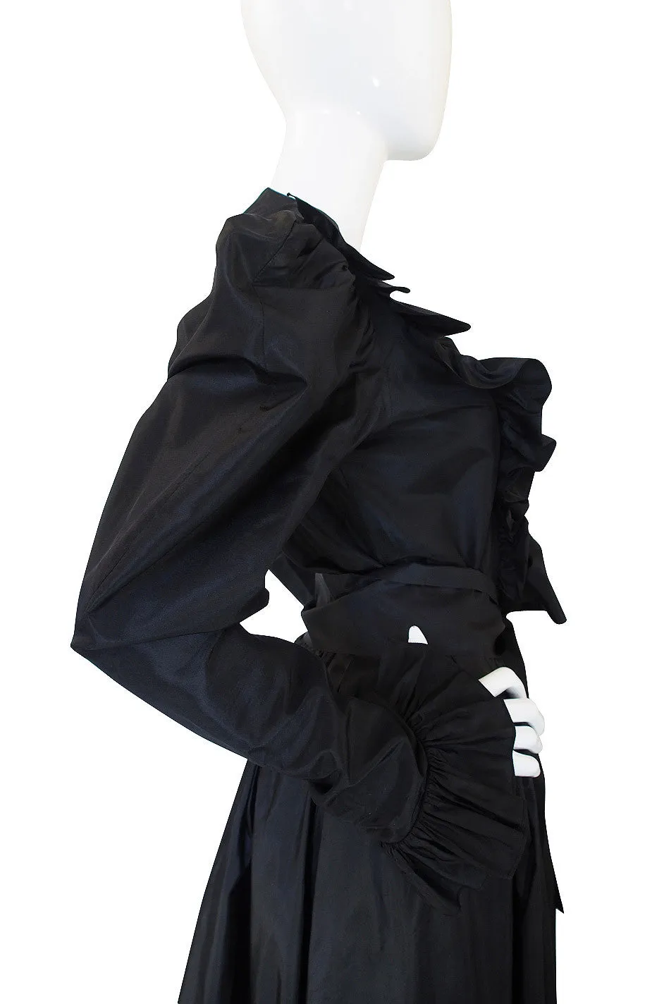 1978 Important Silk Taffeta Yves Saint Laurent Set