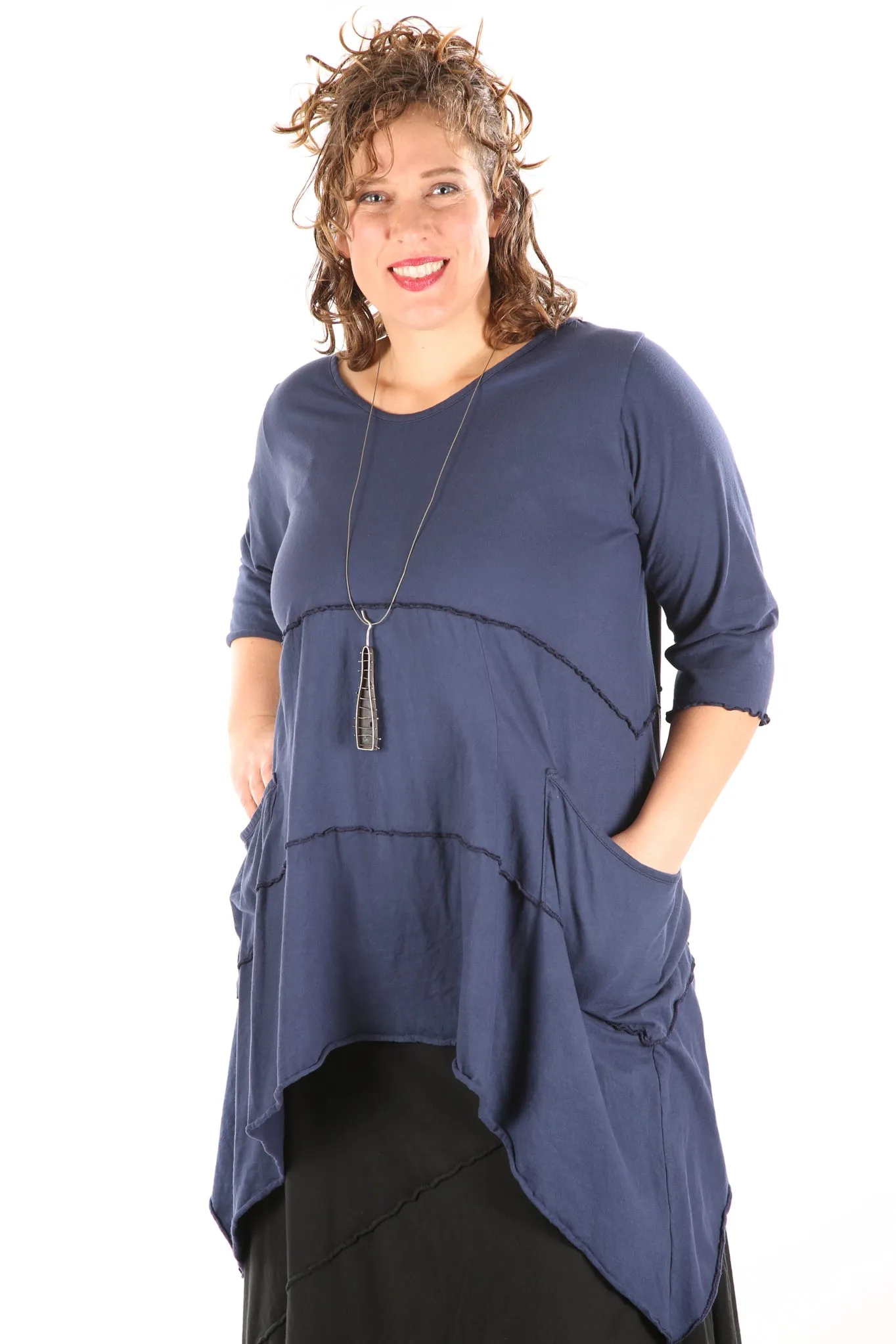 2222 Vector Tunic Mood Indigo-U