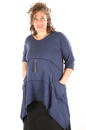 2222 Vector Tunic Mood Indigo-U