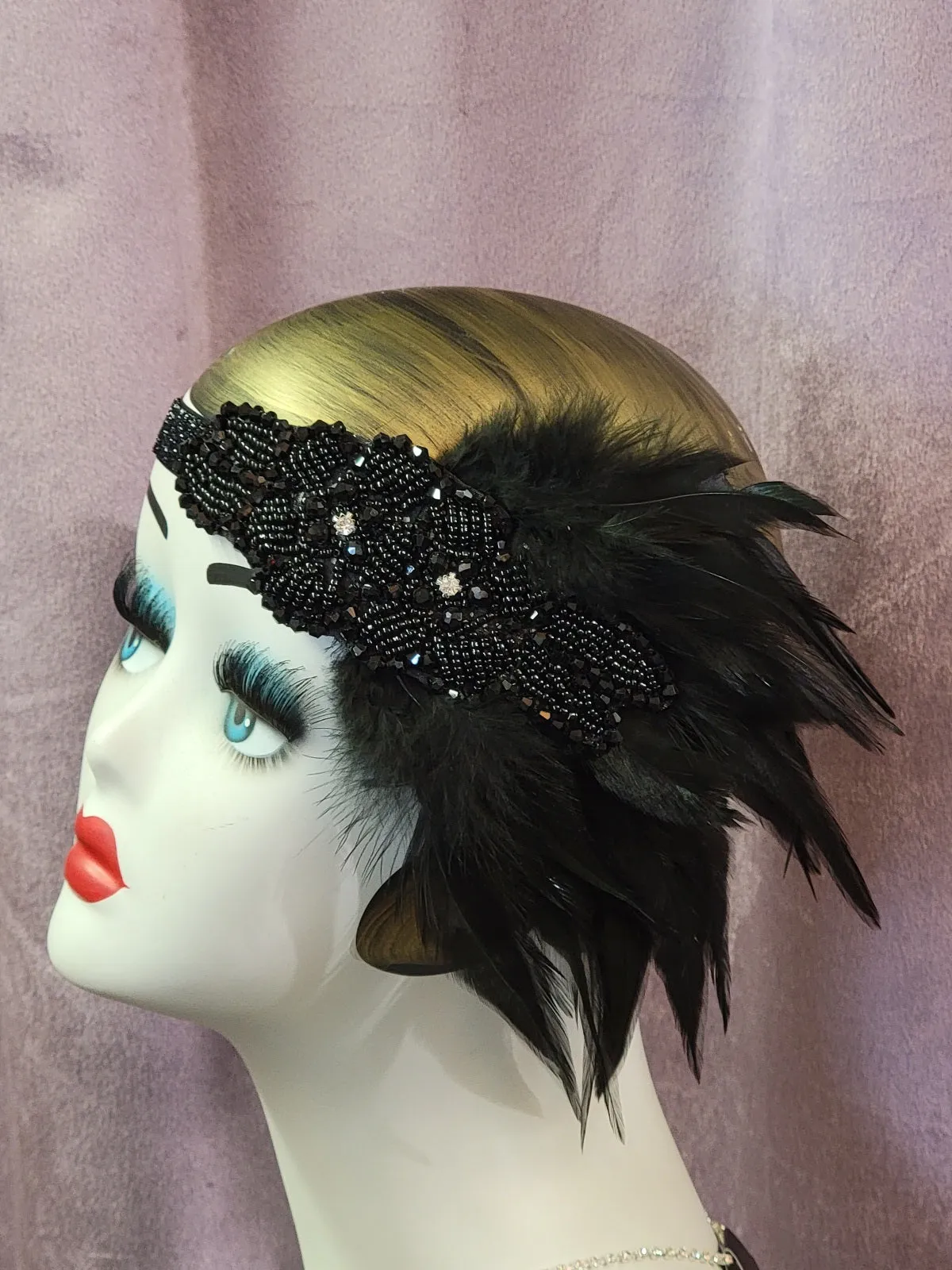 4 Color Ways - 1920's Great Gatsby Flapper Headbands