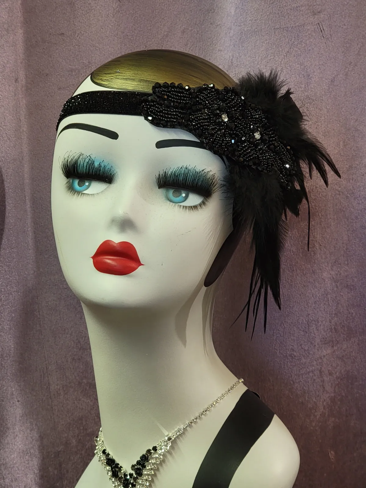 4 Color Ways - 1920's Great Gatsby Flapper Headbands