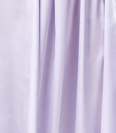 4510- Satin long PJ with lace