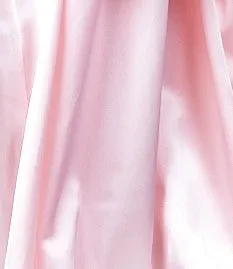 4510- Satin long PJ with lace