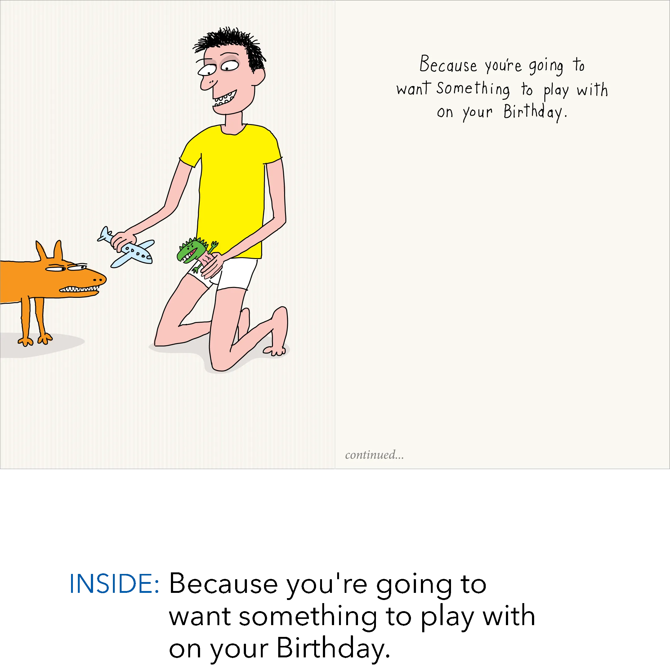 556 Costumes for the Little Guy (Birthday Card)