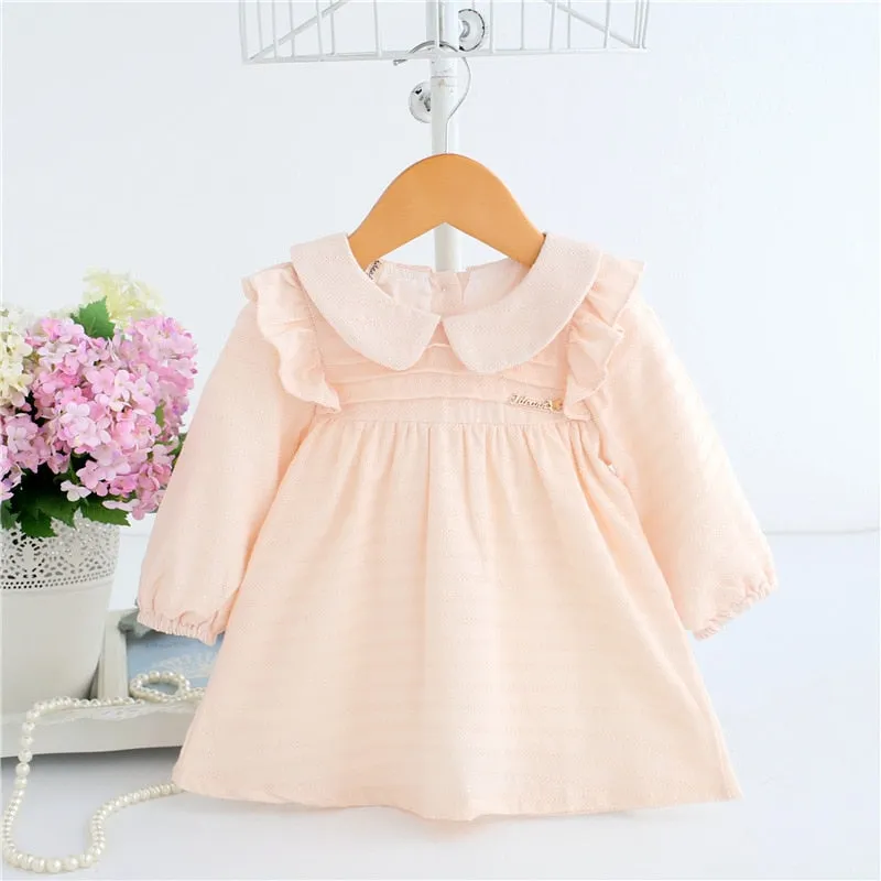 A-line Peter Pan Collar Dress