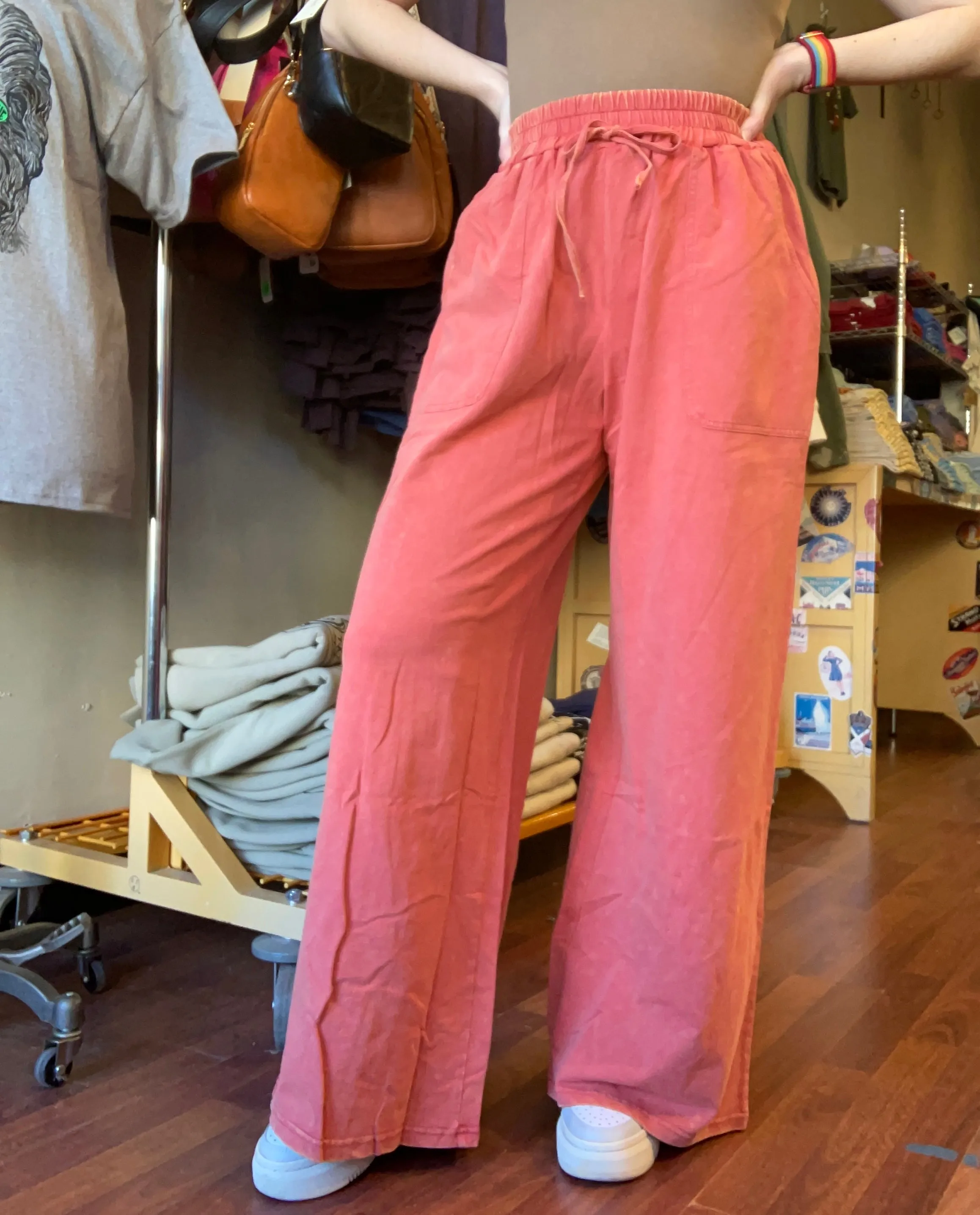 Acid Wash Lounge Pants