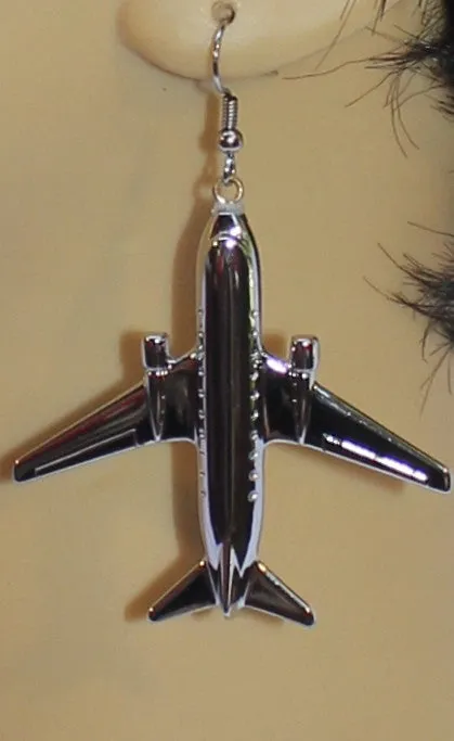 Airplane Earrings
