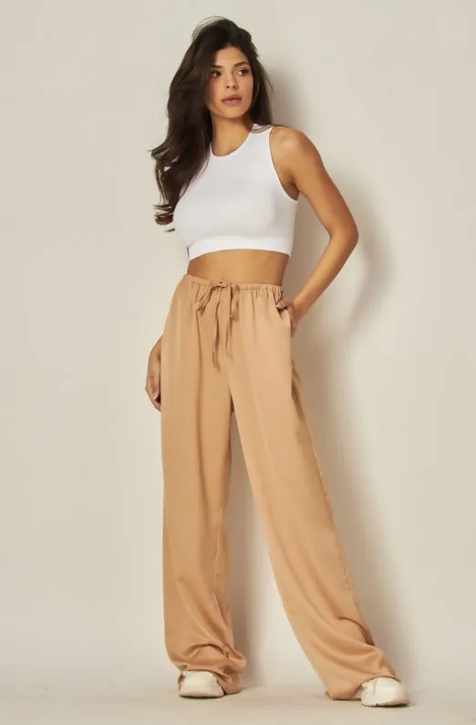 AMY SATIN PANTS