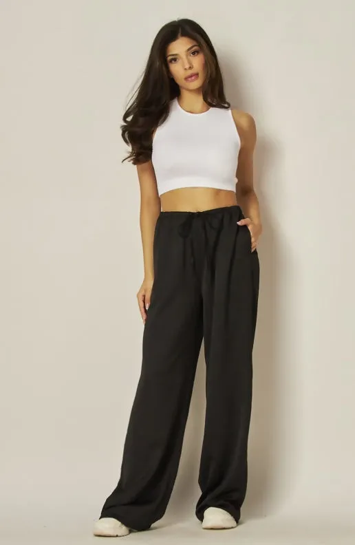 AMY SATIN PANTS