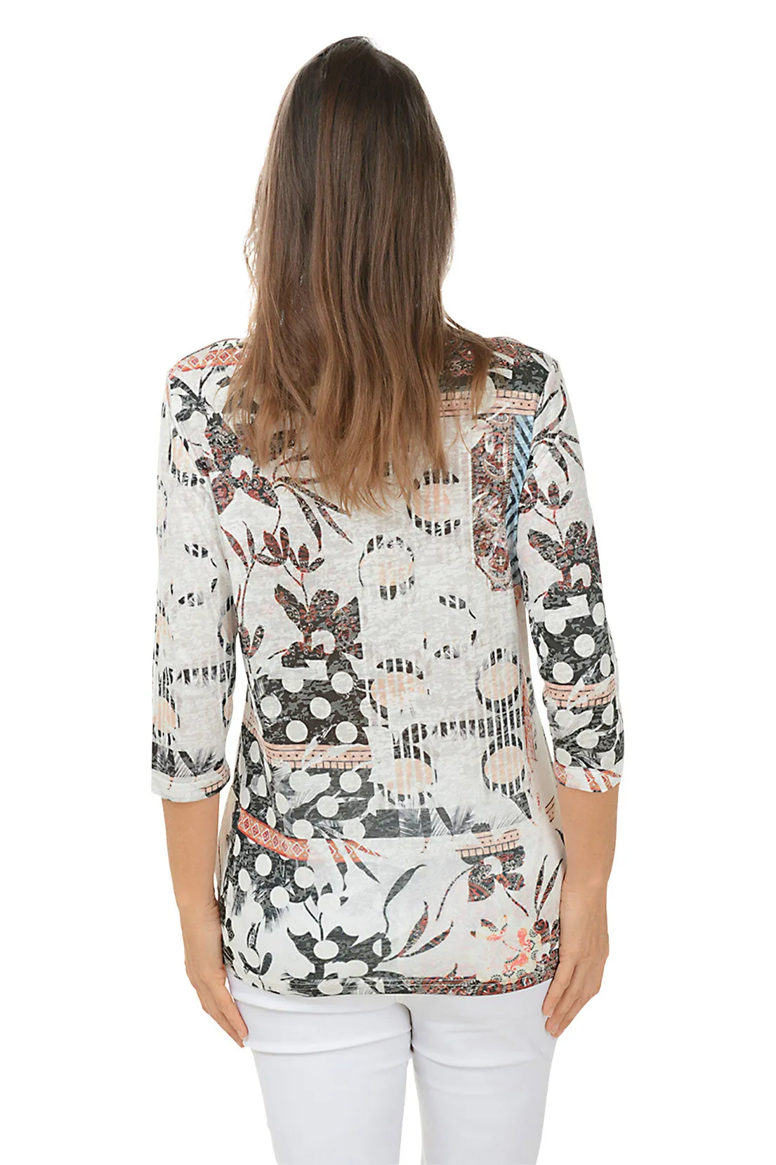 Arpeggio Jeweled Knit Top