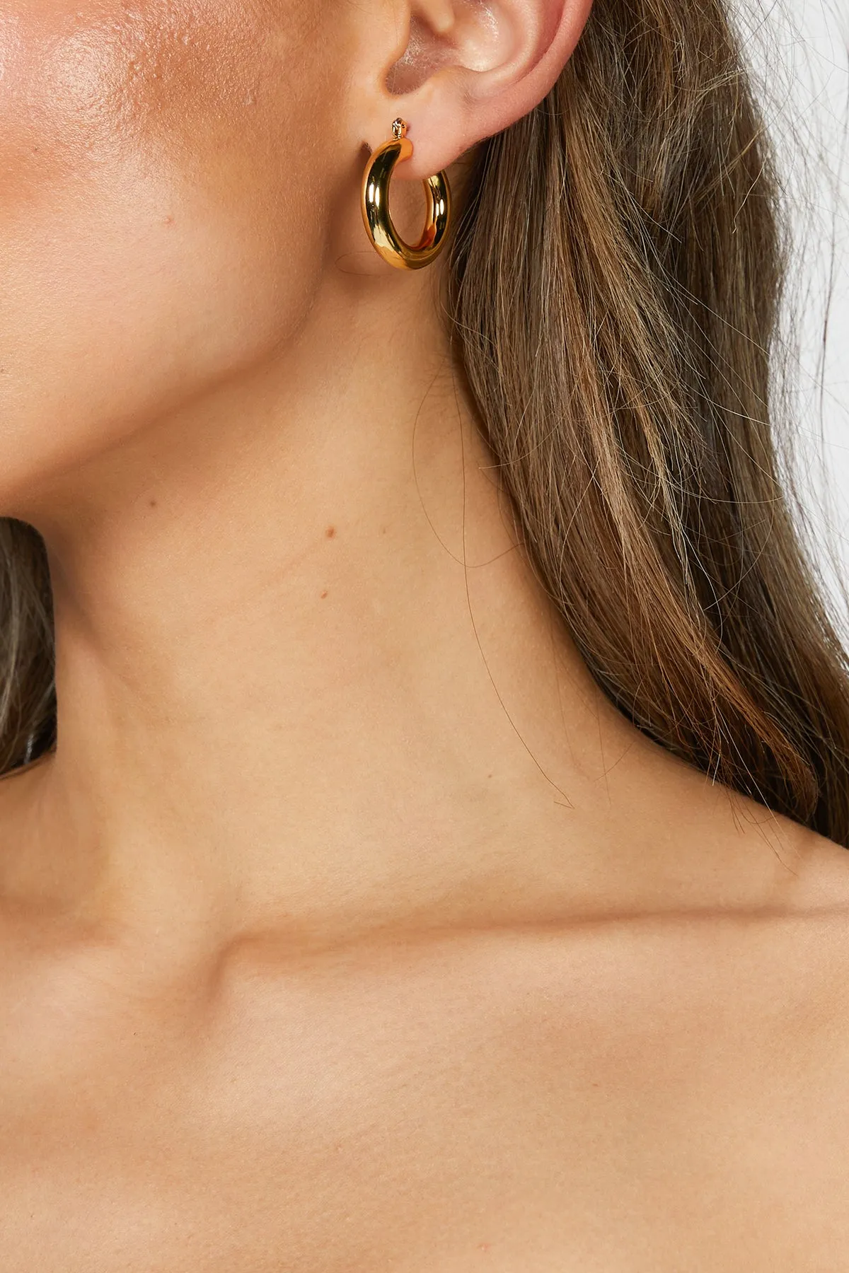 BABY AMALFI TUBE HOOPS