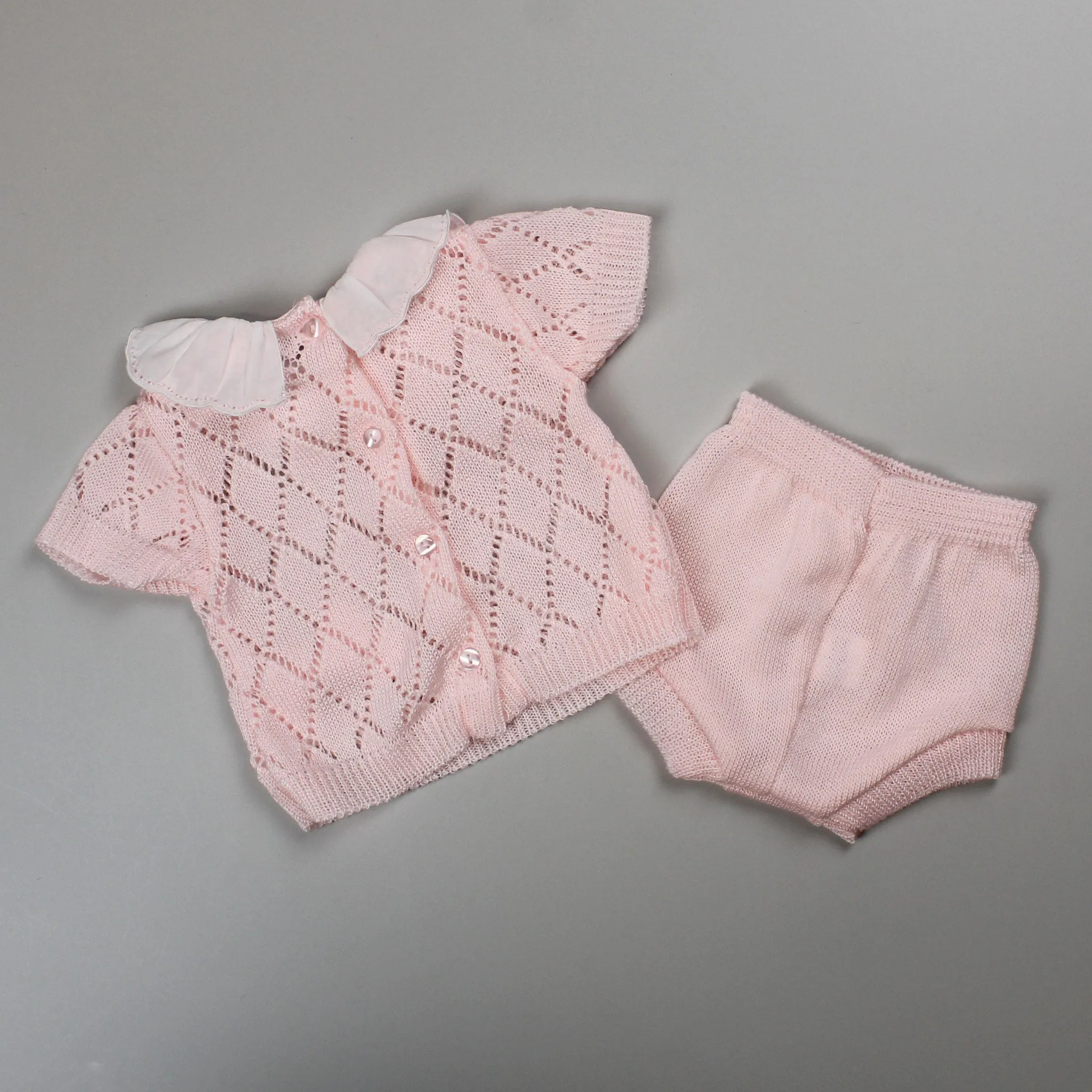 Baby Girl Two Piece Outfit - Pink - Pex Tara