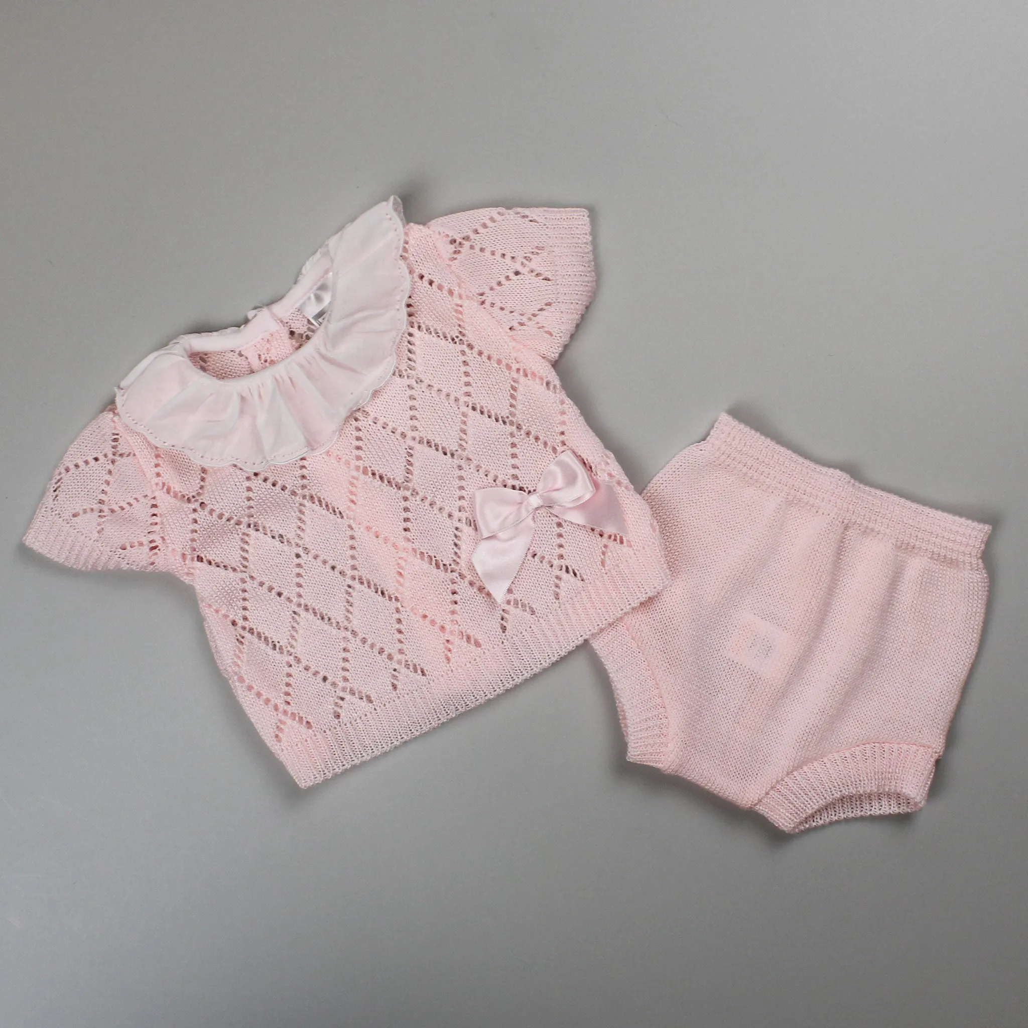 Baby Girl Two Piece Outfit - Pink - Pex Tara