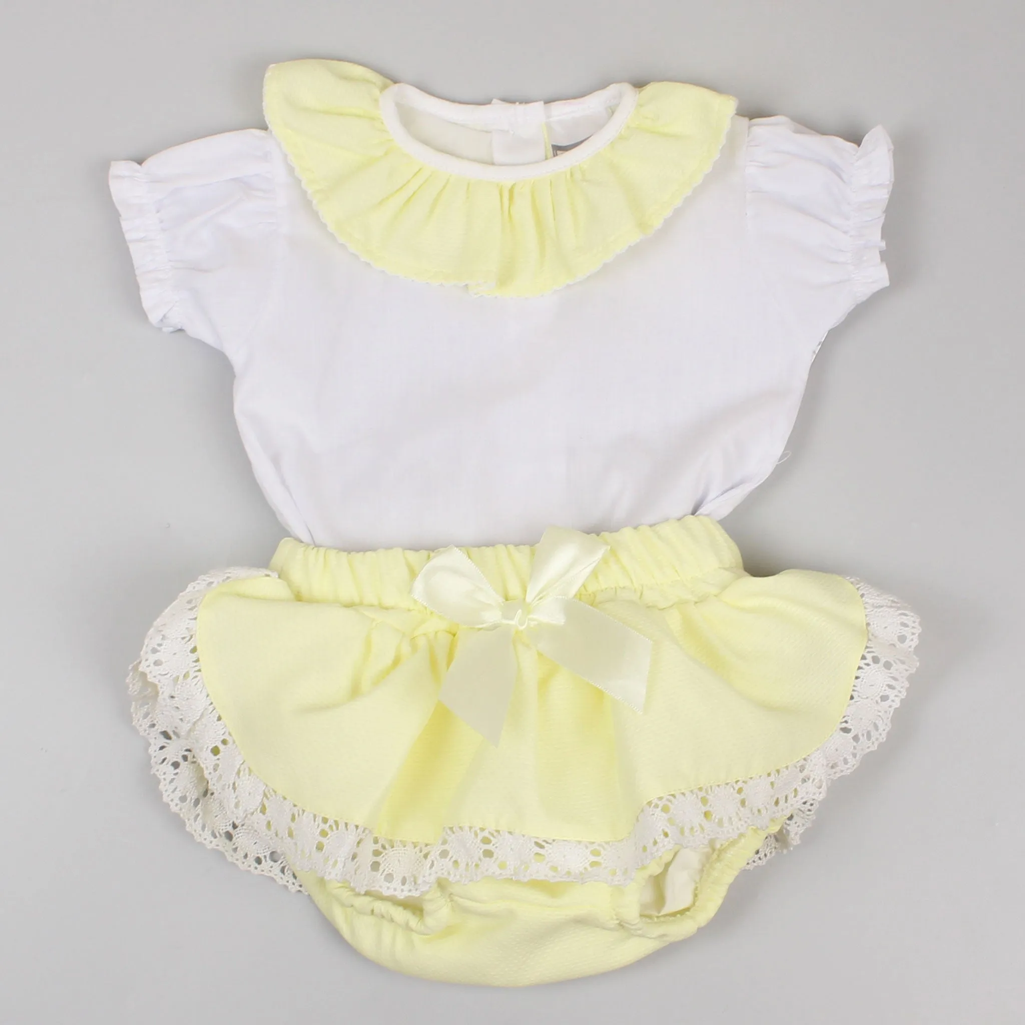Baby Girl's Lemon 2 Piece Outfit - Pex Penelope