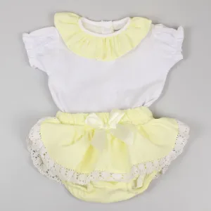 Baby Girl's Lemon 2 Piece Outfit - Pex Penelope
