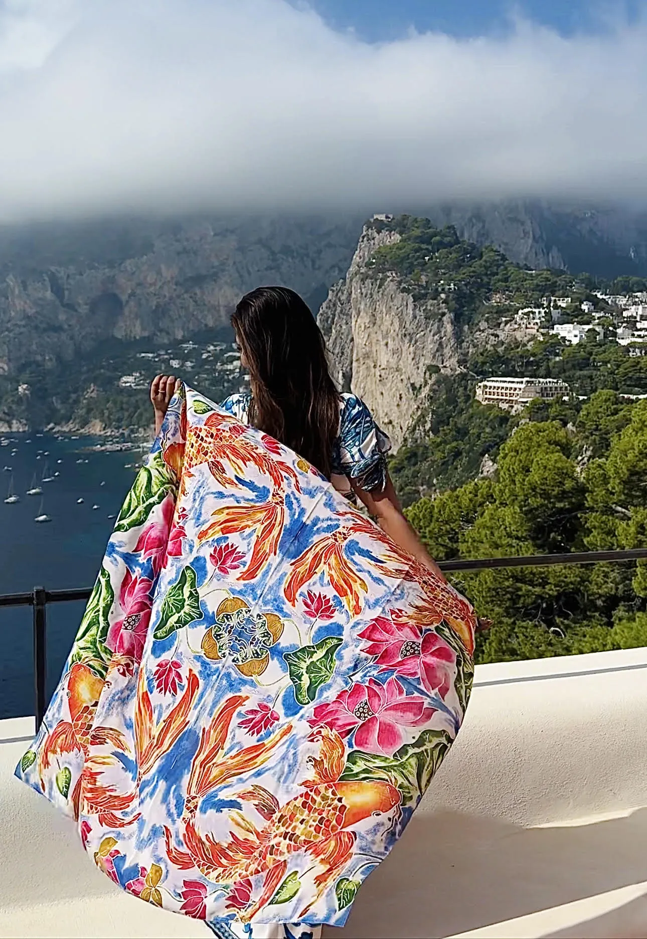 Bali Bliss Silk Scarf