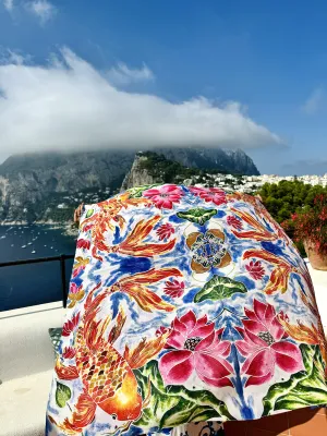 Bali Bliss Silk Scarf