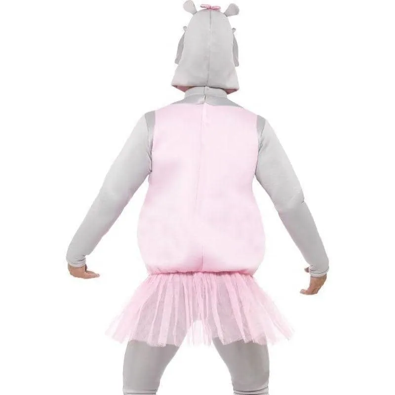 Ballerina Hippo Costume for Adults