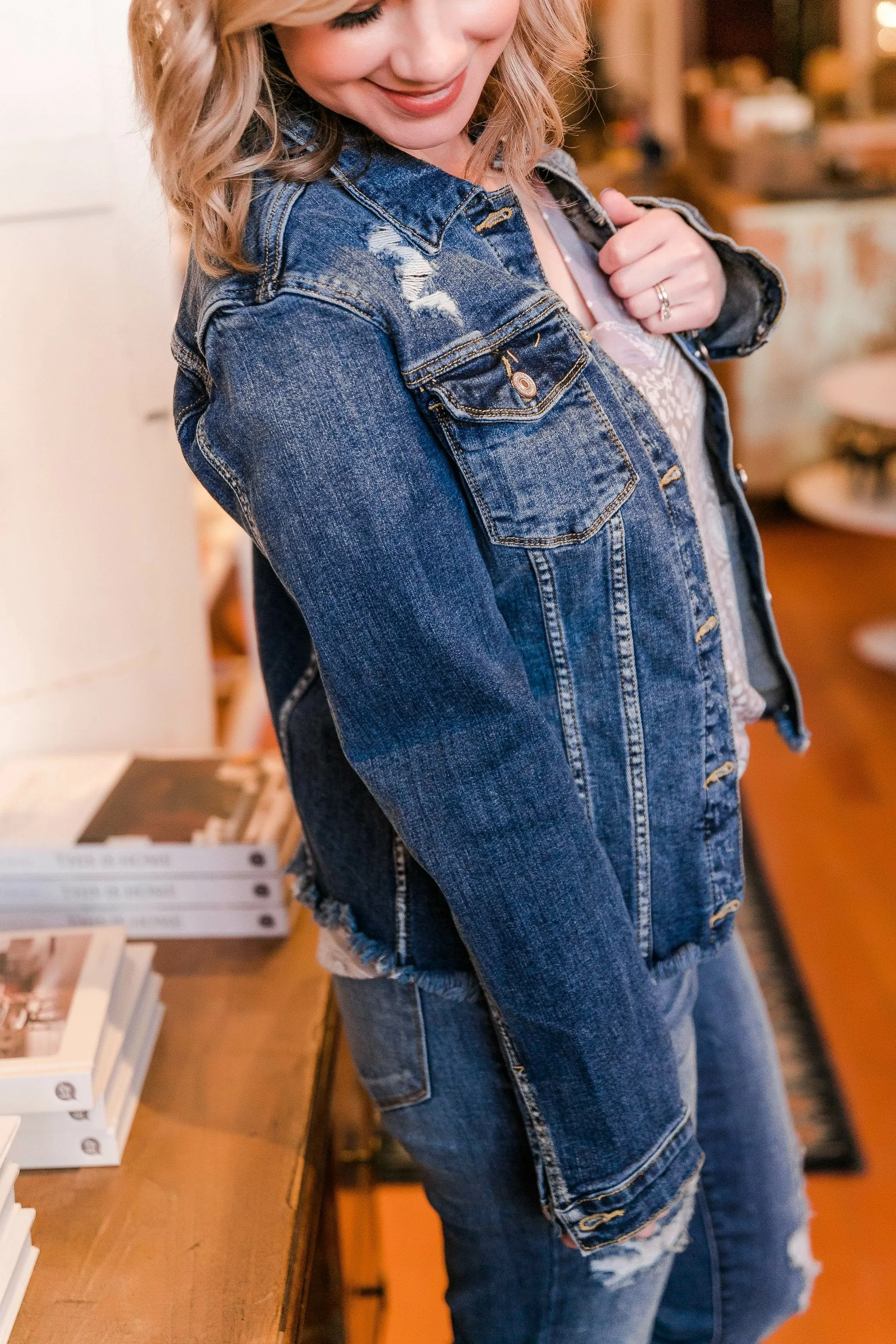 Best Friends For Life Denim Jacket