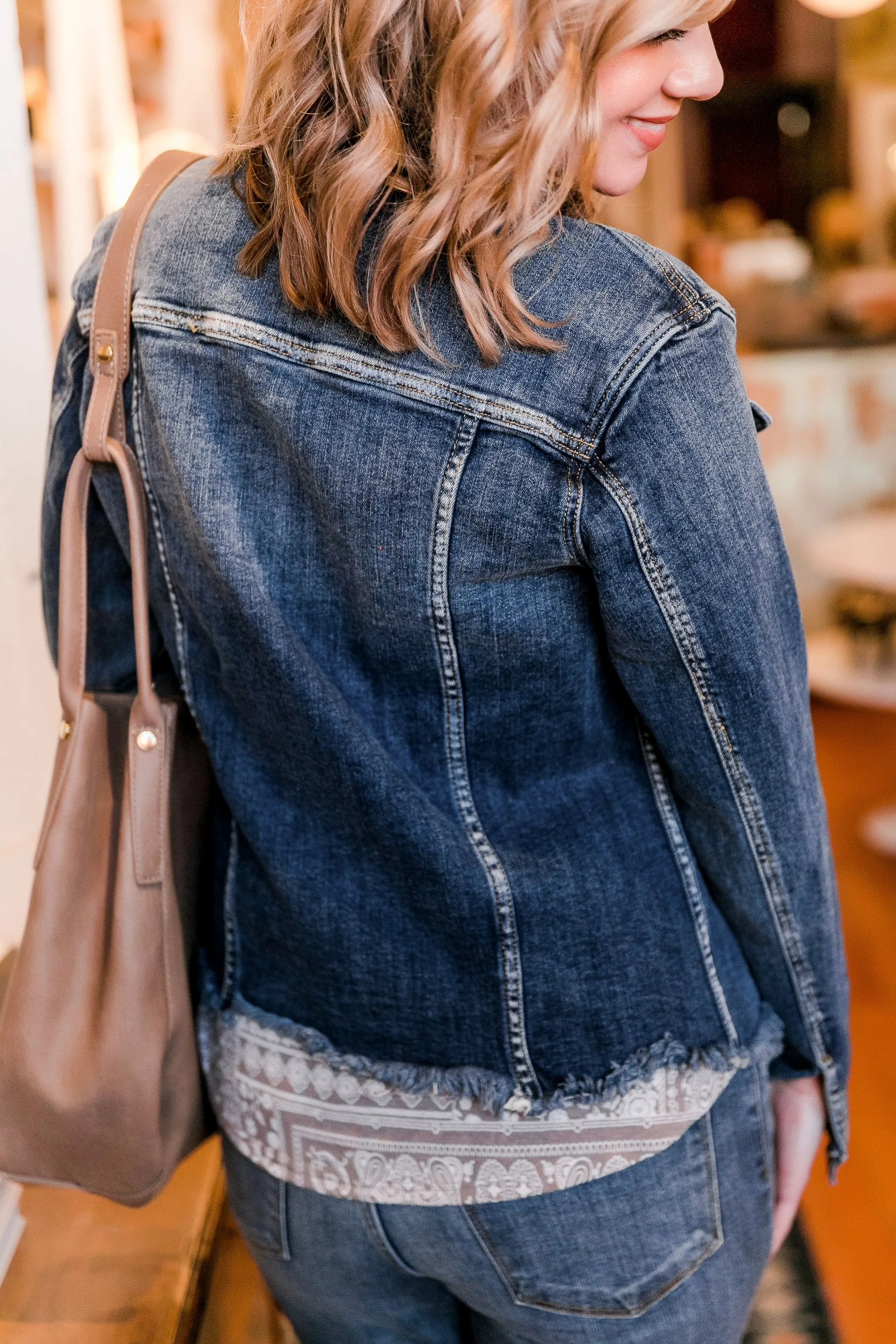 Best Friends For Life Denim Jacket