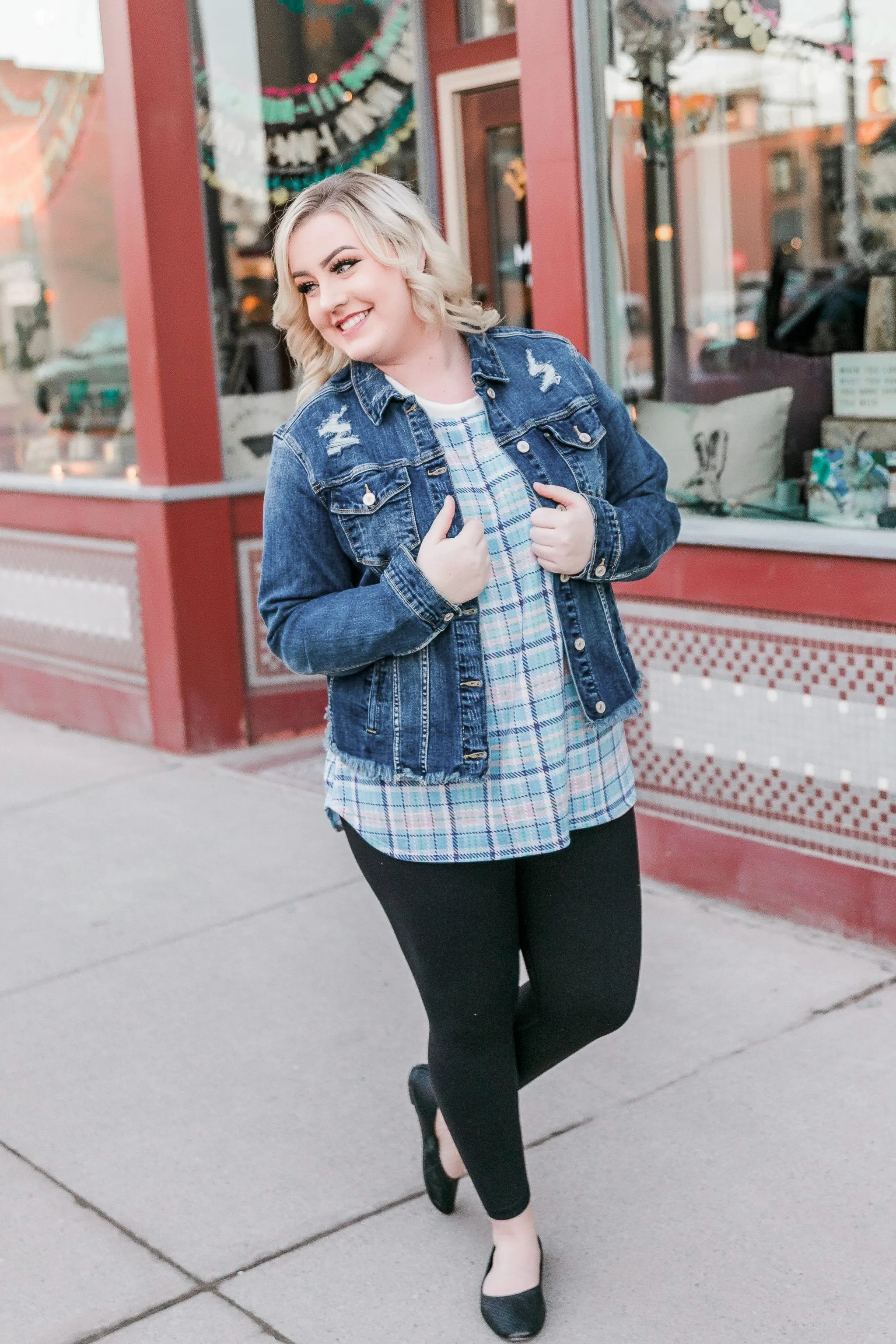 Best Friends For Life Denim Jacket