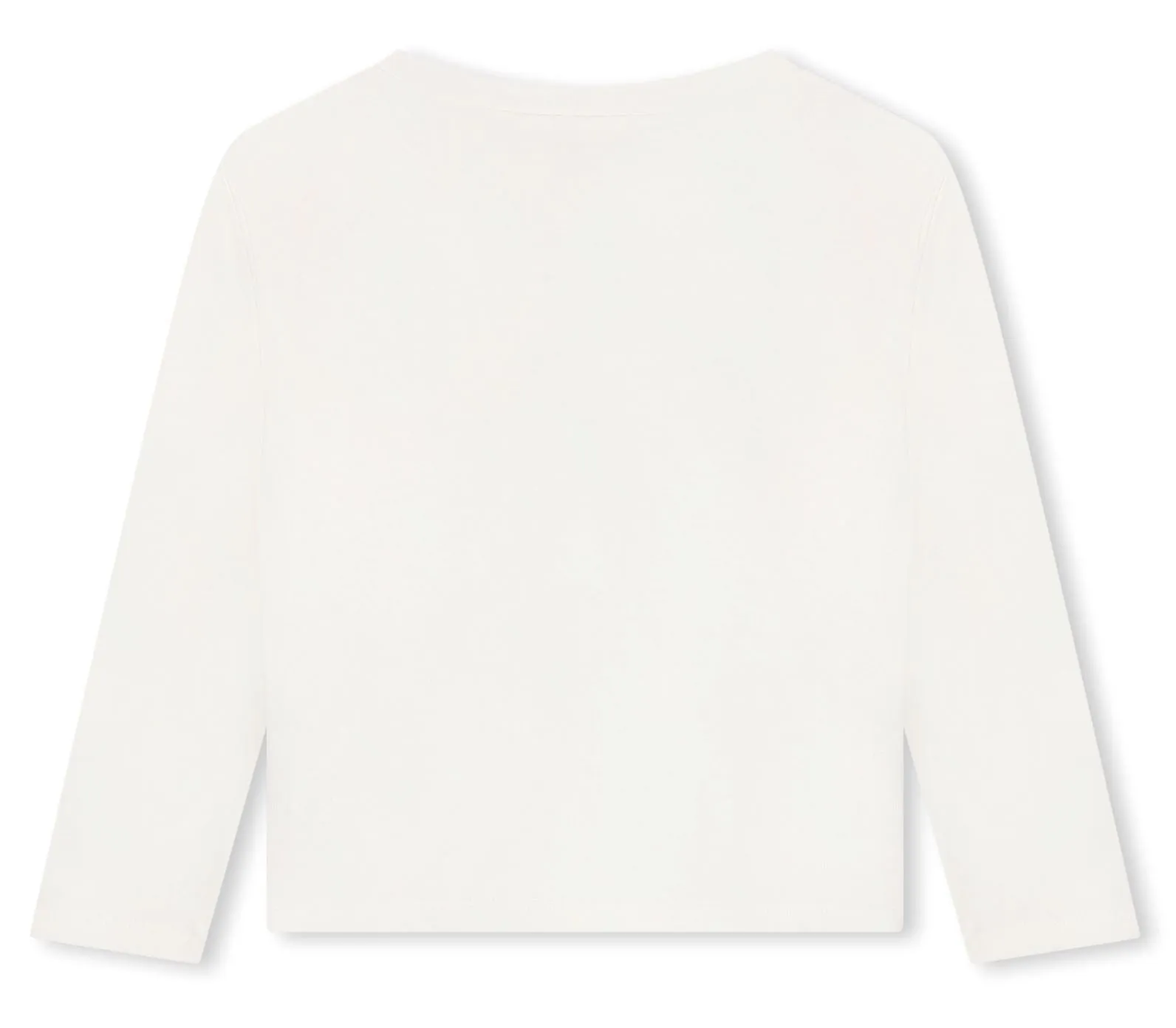 Billieblush Long Sleeve Tee With Heart Graphic