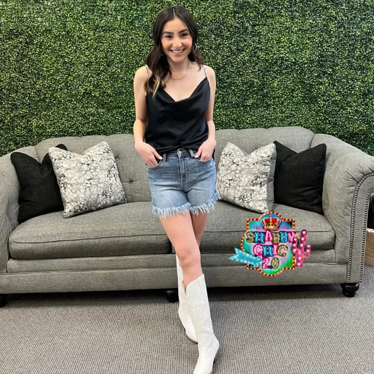 Black Cami Top