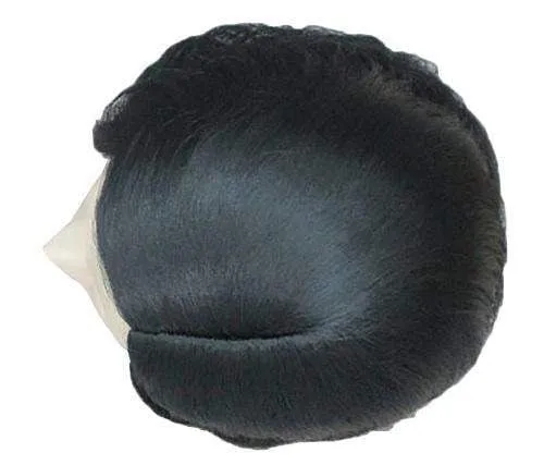 Black Side Part Wavy 1920's Costume Wig