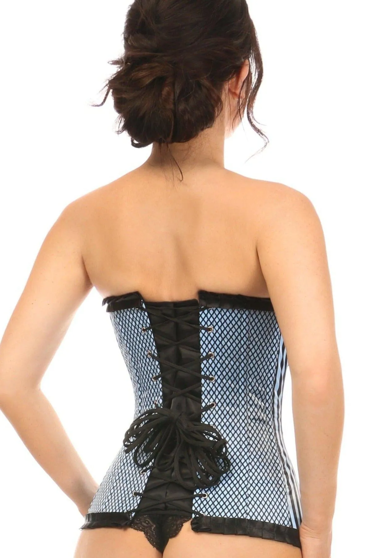 Blue Burlesque Overbust Corset