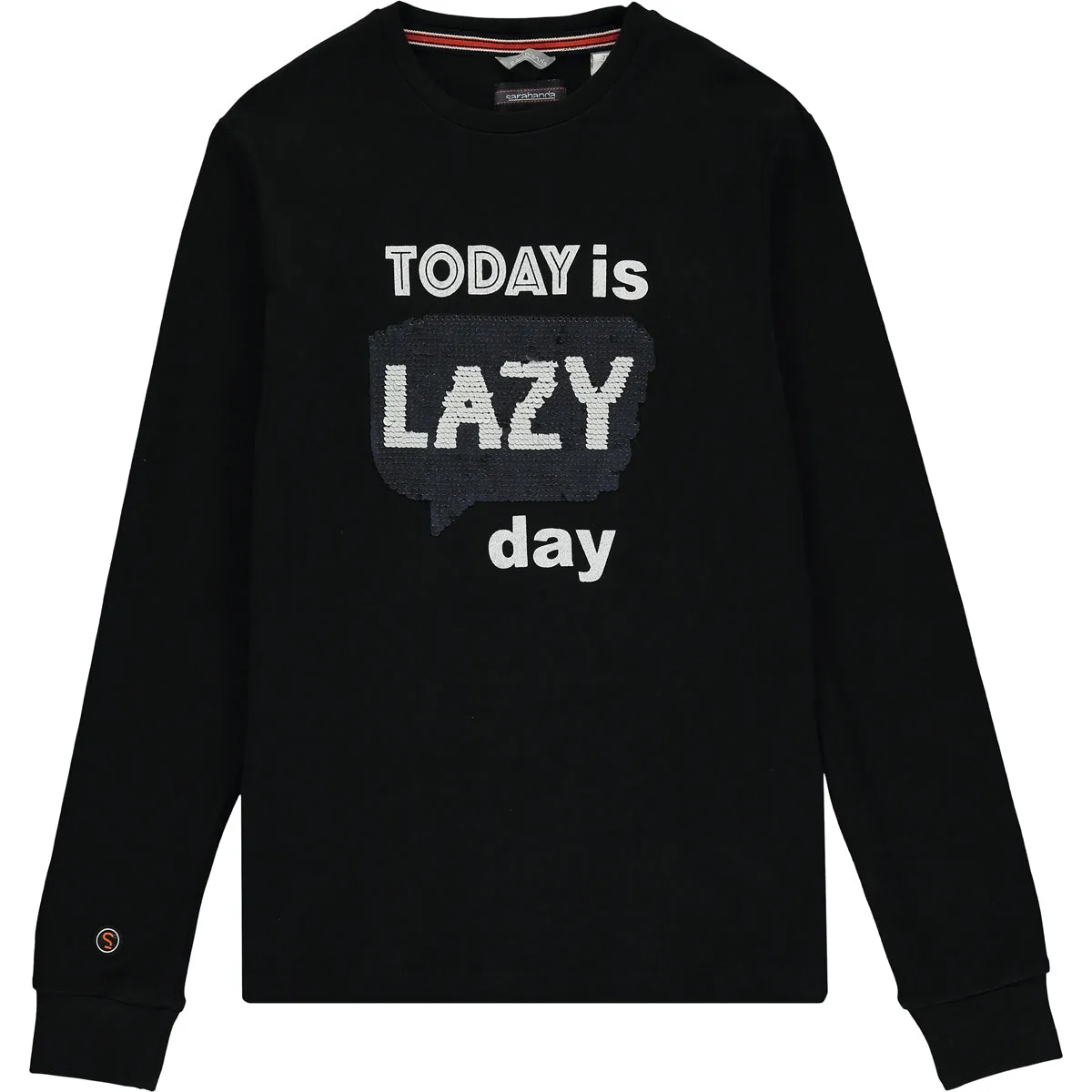 Boys Black Cotton Top