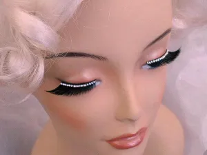 Bright Diamonds False Eyelashes Black