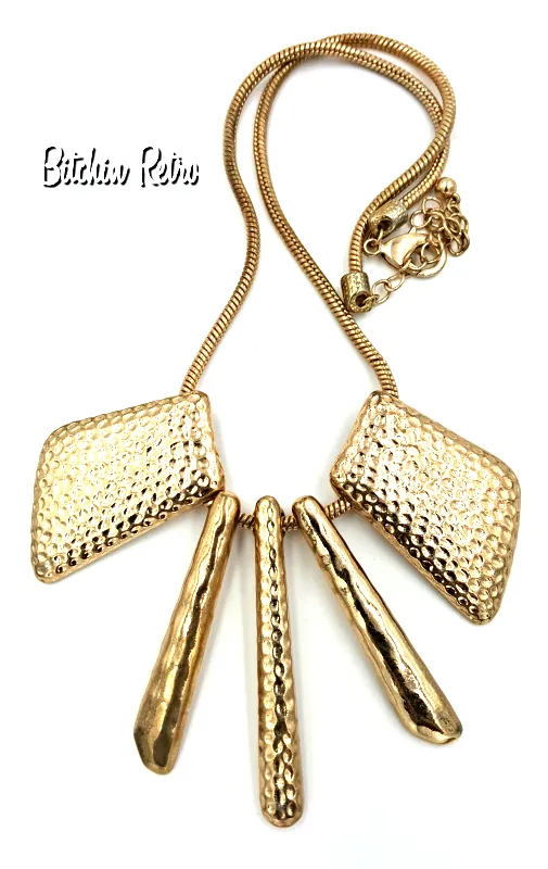 Caveman Flintstones or Tribal Chief Necklace for Halloween Costumes