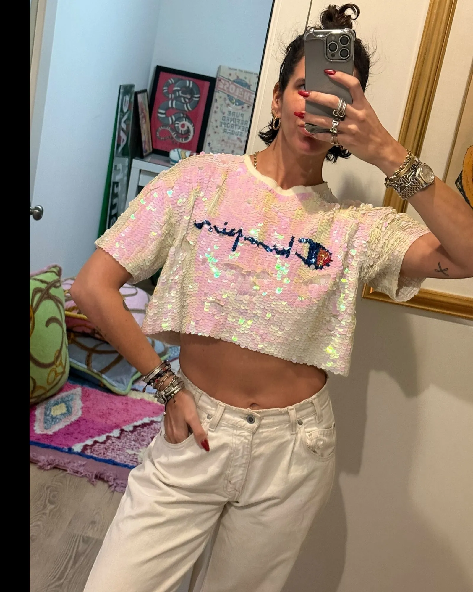 Champion Sequin Tee