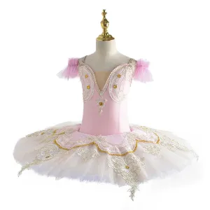 Children's Little Swan Ballerina Ballet dance dresses kids tutu Skirt Classical flat tutu ballet performance costumes for girls