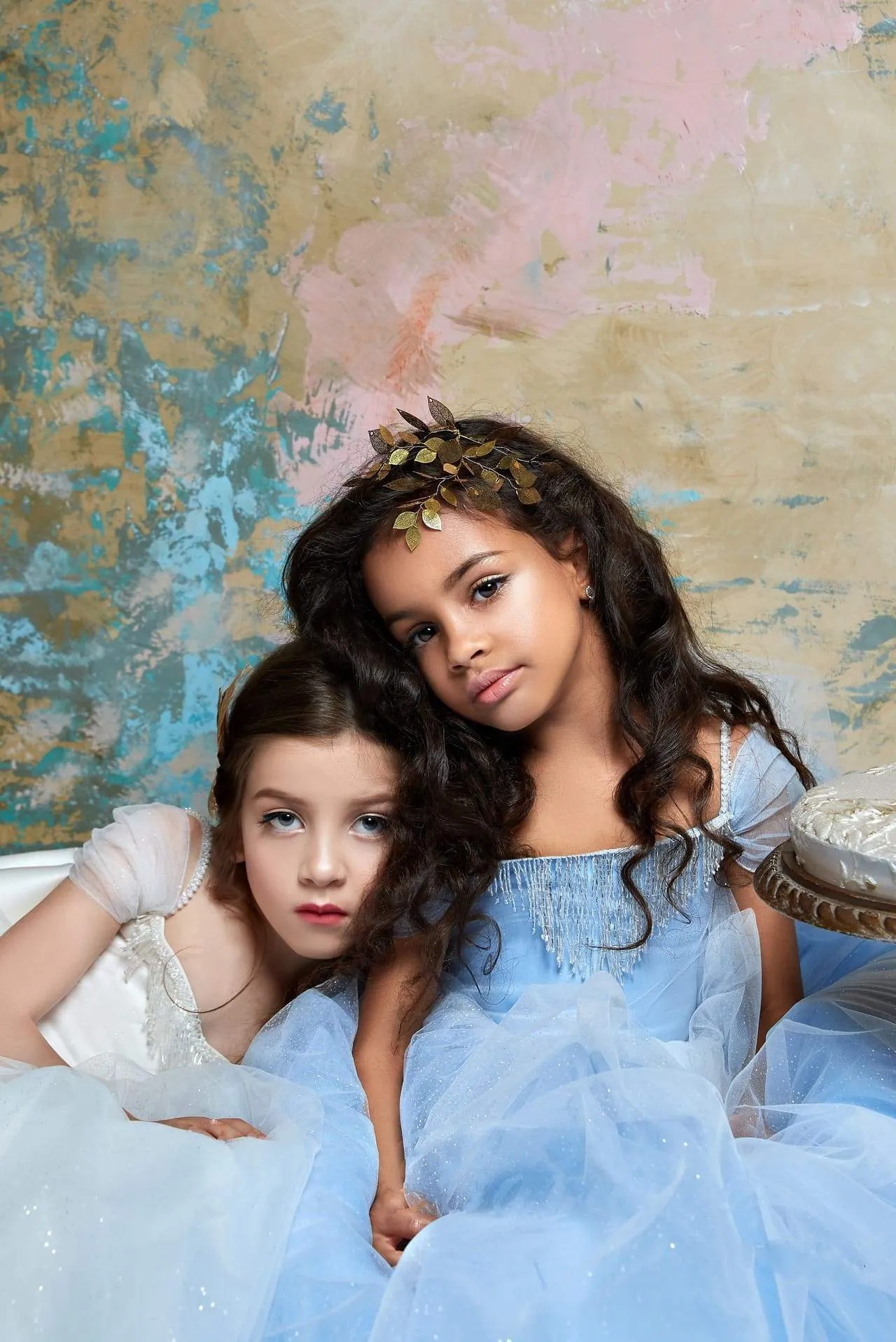 Cinderella Blue Tulle Dress for Girls