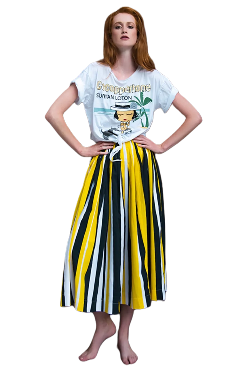 Cocoppertone Suntan Lotion Crop Top T-Shirt