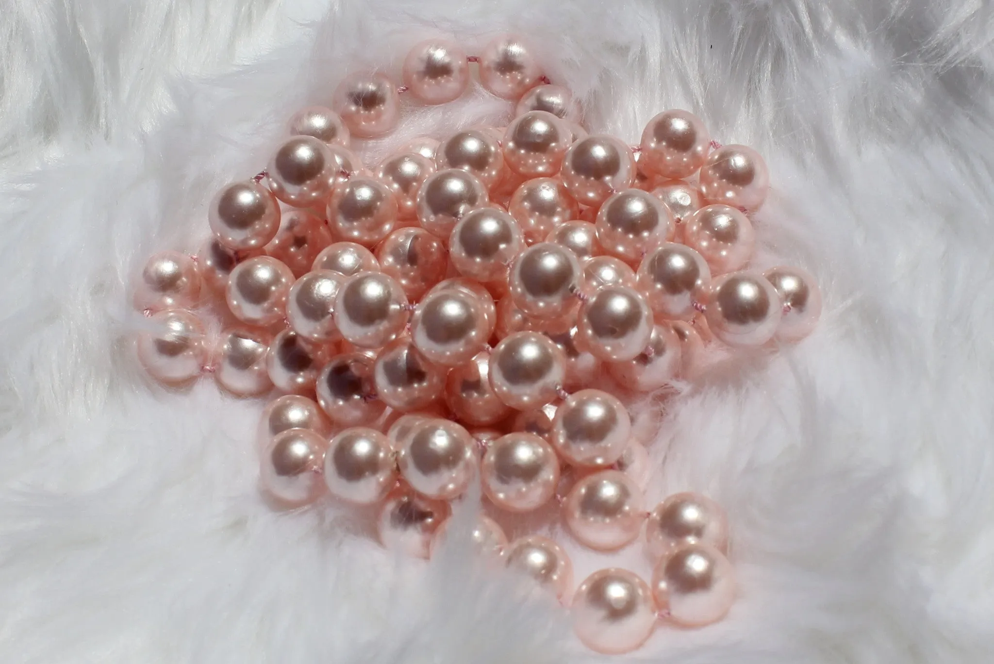Colored Pearl Necklace