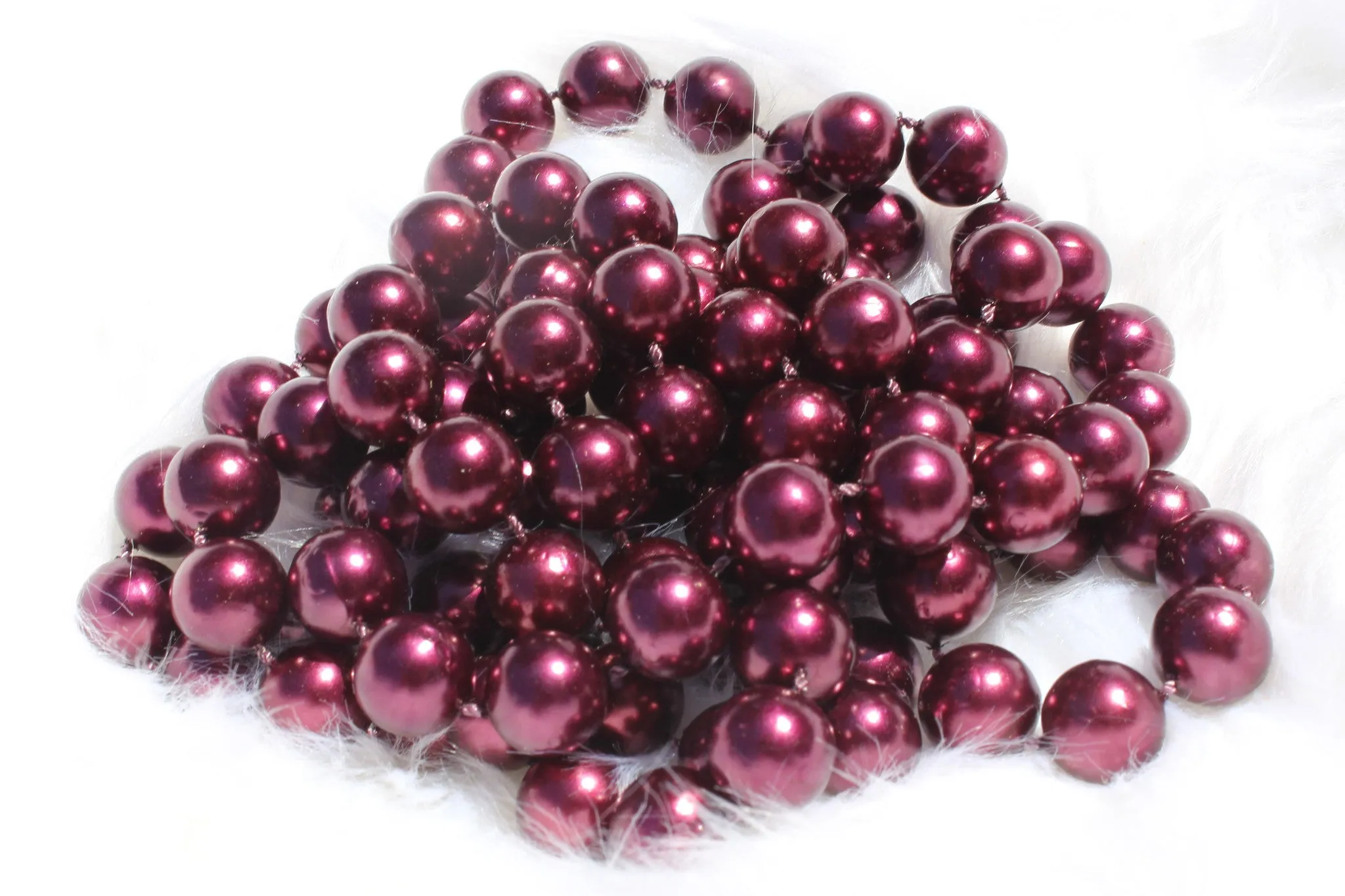 Colored Pearl Necklace