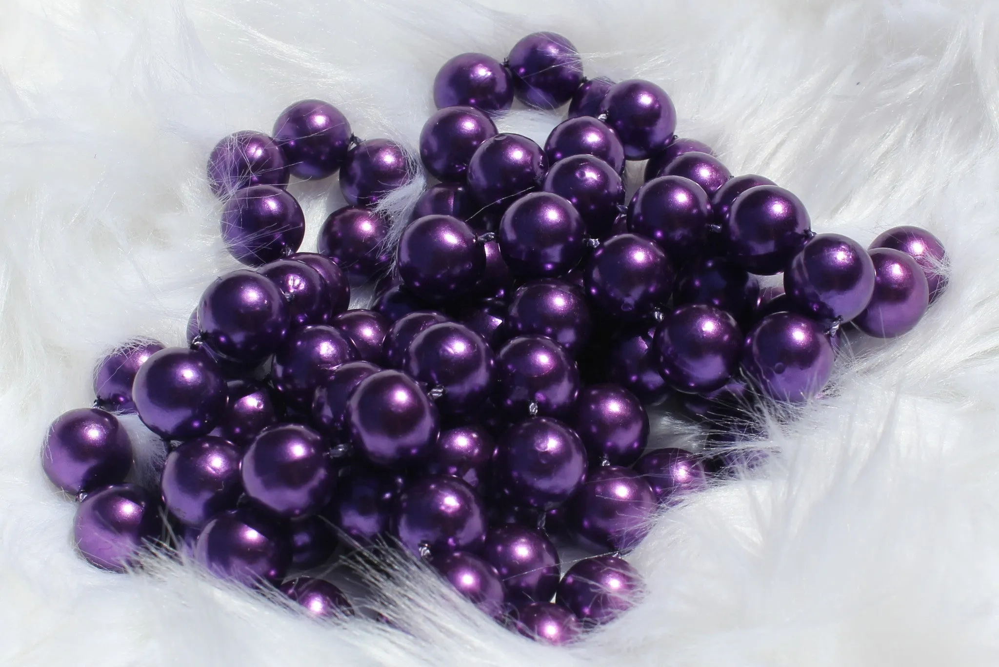 Colored Pearl Necklace