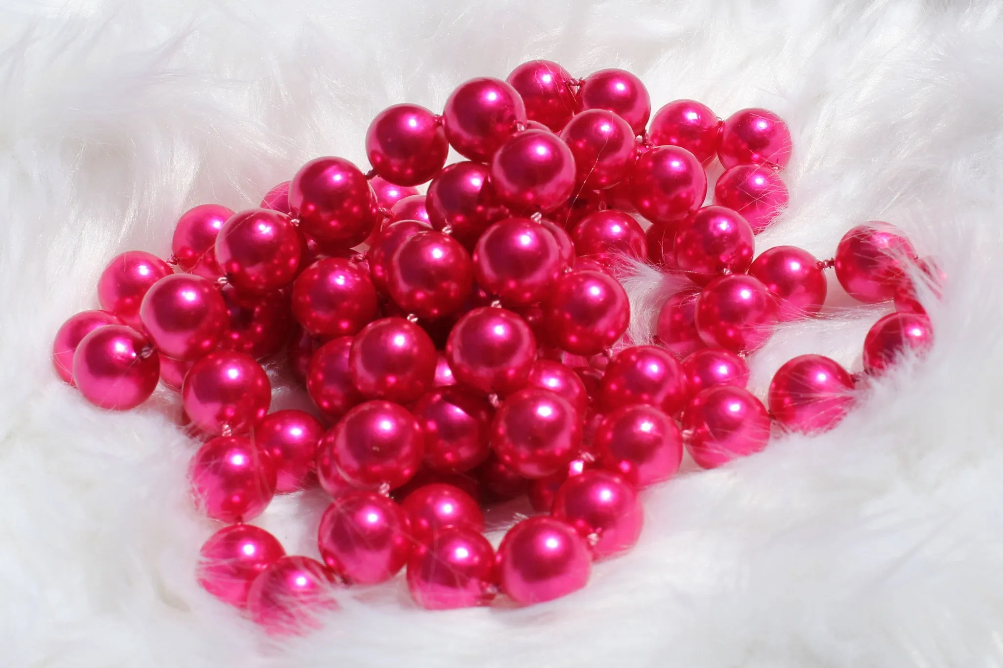 Colored Pearl Necklace