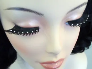 Crystals False Eyelashes Black