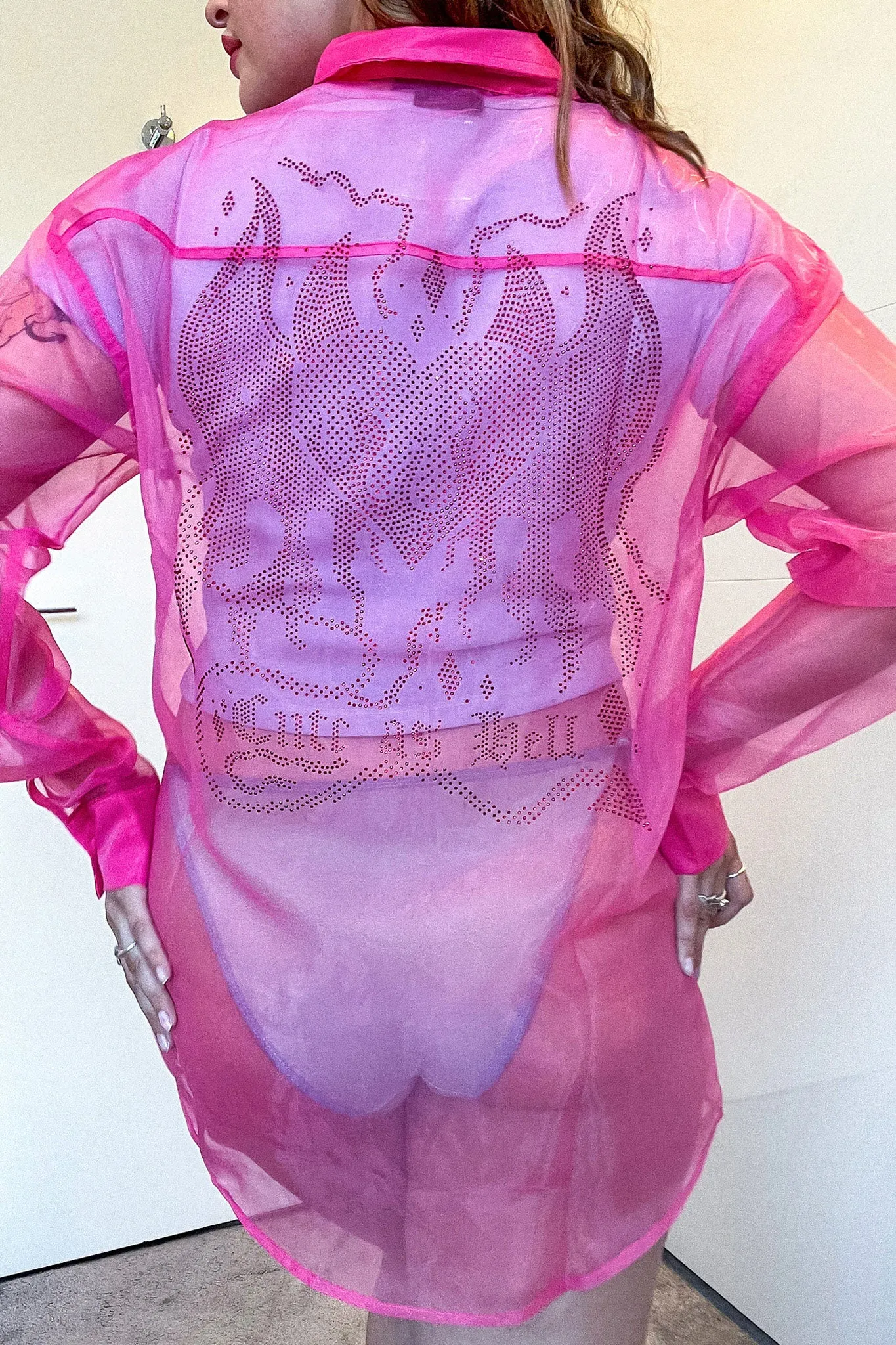 Cute As Hell Rhinestone Shirt
