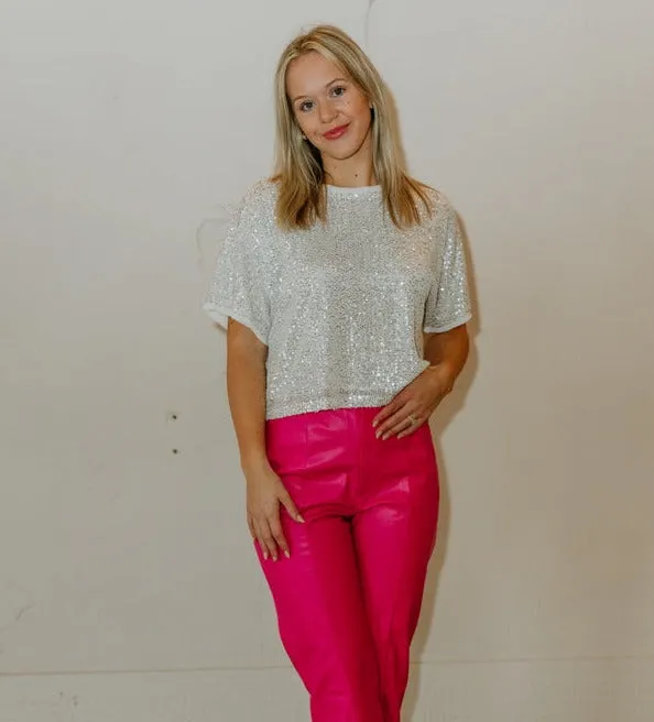 Dallas Sequin Blouse