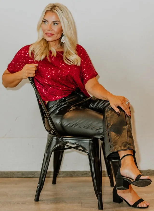 Dallas Sequin Blouse