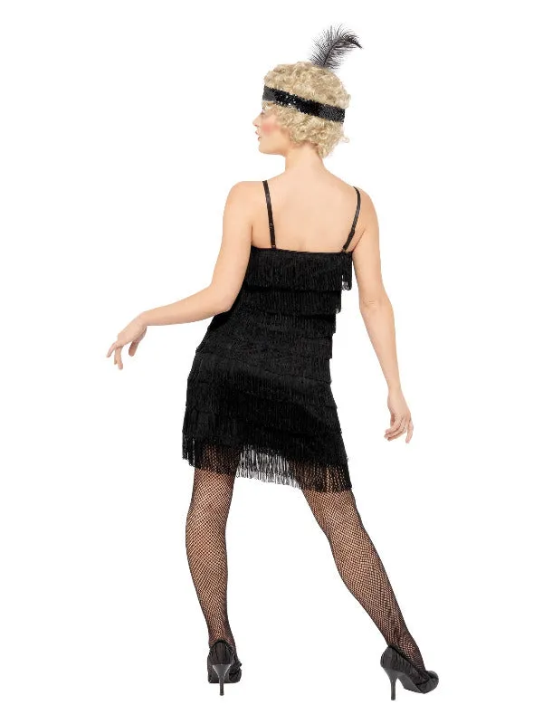 Deluxe Fringe Flapper Halloween Costume