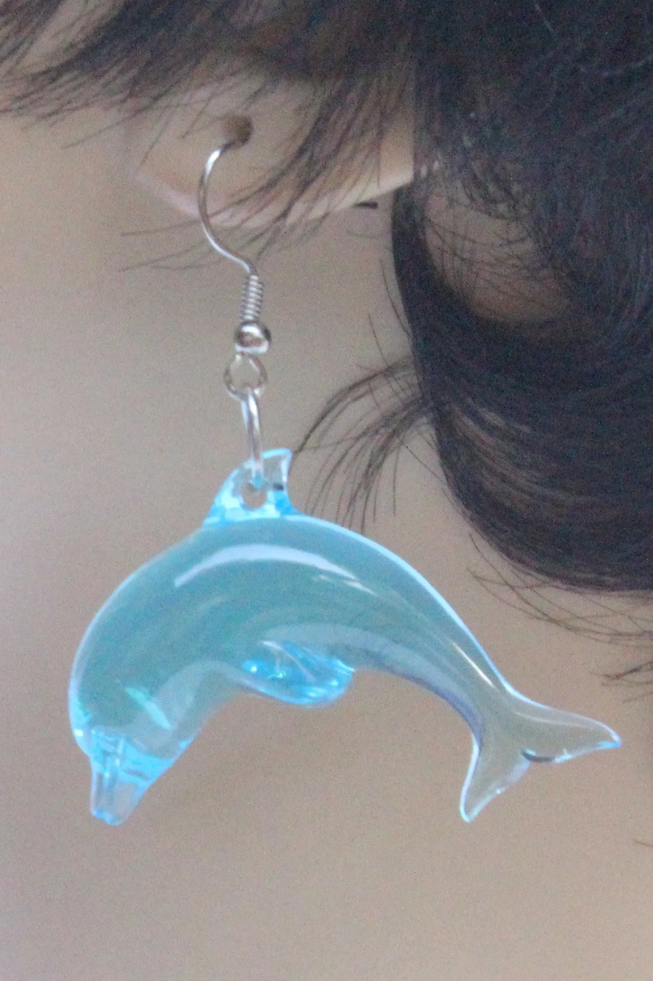 Dolphin Plexi Earrings